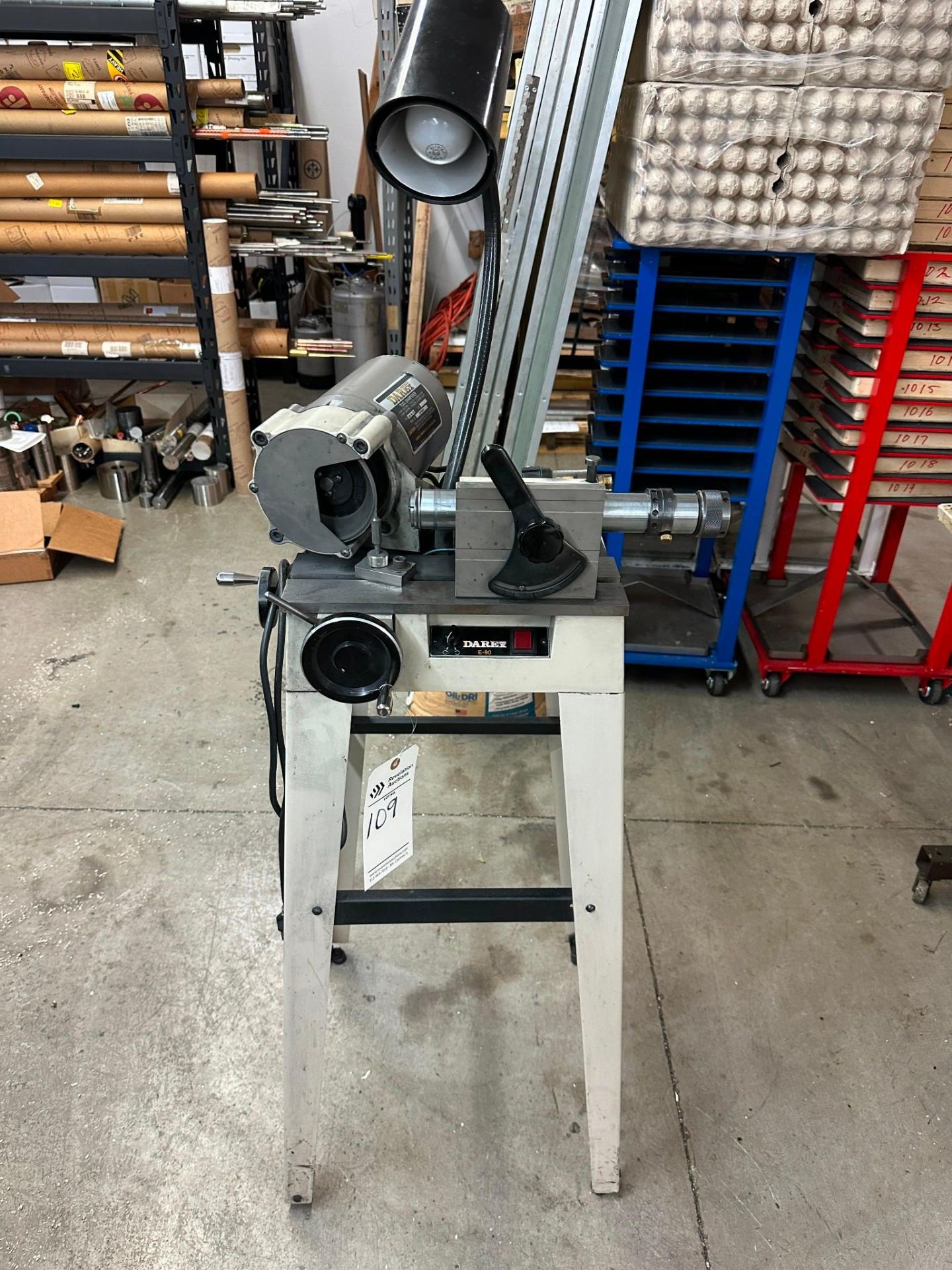 DAREX E-90 TOOL SHARPENER ON STAND P/N: E-85/90/TR SPEC NO.: 34P12W371 ...