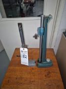 (2) HEIGHT GAUGES, MITUTOYO AND BROWN & SHARPE