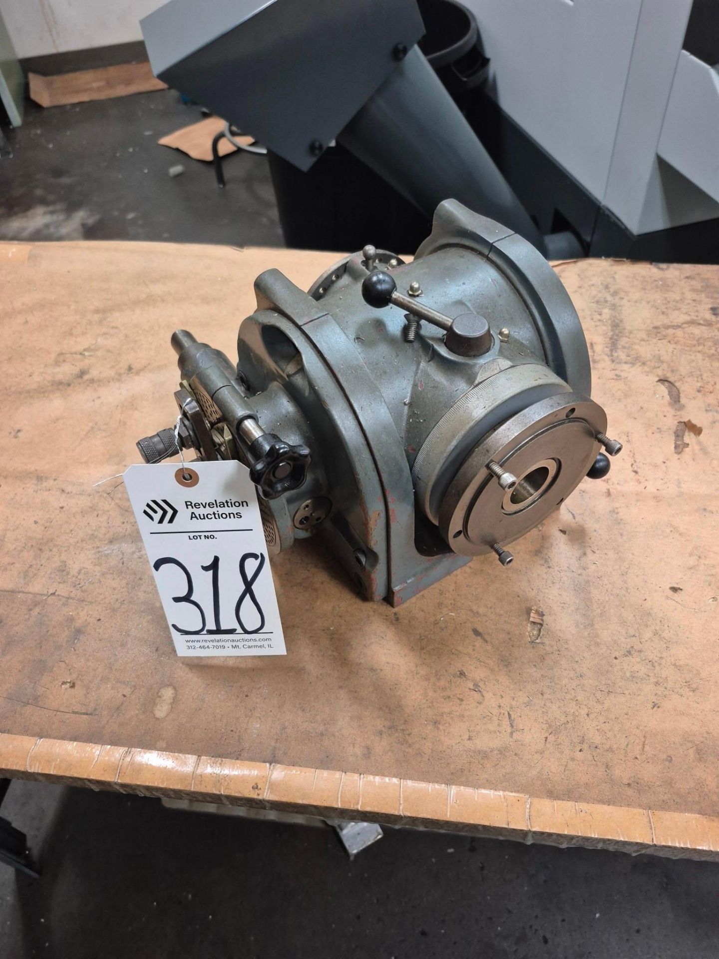 UNIVERSAL INDEXING HEAD IN STATE MANUFACTURERS ONLY RECEIVE A PARTIAL ...