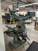 BRIDGEPORT SERIES I 2 HP VERTICAL MILL WITH BOSCH AND LOMB ACU-RITE DRO, VFD