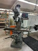 BRIDGEPORT SERIES I 2 HP VERTICAL MILL WITH BOSCH AND LOMB ACU-RITE III DRO