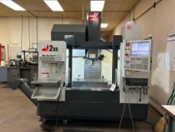 2019 HAAS VF-2SS CNC VMC, TSC, 4TH AXIS DRIVE, WIPS, HSM - VISES NOT INCLUDED