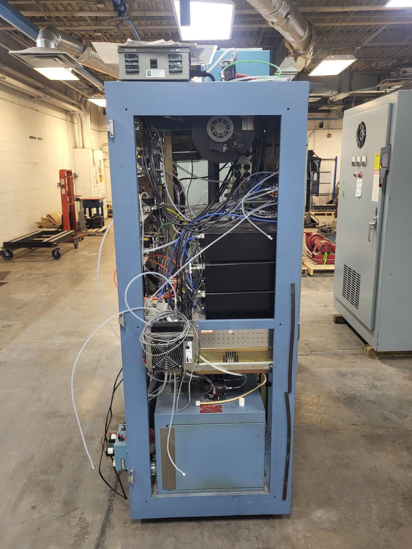 INDUSTRIAL EMISSIONS GAS ANALYSIS RACK & DIVIDER SYSTEM ENGINE TEST ...
