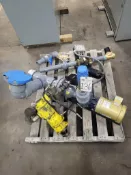 CUSTOM HYDRAULIC TESTING OR DATA ACQUISITION RIG AND ASSORTED MOTORS
