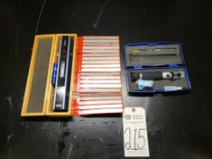 EXTENSION GAUGE SET, HANDHELD REFRACTOMETER, DIGITAL LEVEL