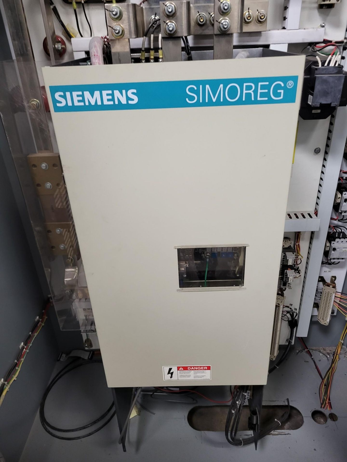 INDUSTRIAL ELECTRICAL CONTROL PANEL WITH SIEMENS SIMOREG DC-MASTER DRIVE