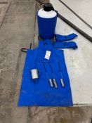 DEWAR FLASK AND NITROGEN PROTECTIVE EQUIPMENT