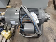 BALDOR VECTOR DRIVE ELECTRIC MOTOR WITH STEEL STAND