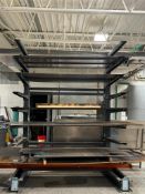 ARKE BY SPG SINGLE SIDE, 2 COLUMN CANTELEVER RACK