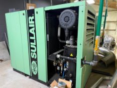 2021 SULLAIR SN5509 75 AC ROTARY SCREW AIR COMPRESSOR, NEVER USED. $27K+ NEW