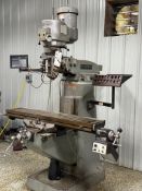 BRIDGEPORT SERIES II VERTICAL MILLING MACHINE W/ NEWALL DP700 DRO