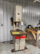 WELLSAW V20 VERTICAL BAND SAW, INCLUDES 2 BUTT WELDERS