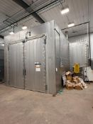 2021 GLOBAL FINISHING SOLUTIONS SIDE MOUNT BATCH PROCESS OVEN APPROX 151"H, 250"W, 223"L. $71K+ NEW