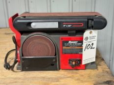 BAUER MODEL 20106E-B BELT/DISC. SANDER