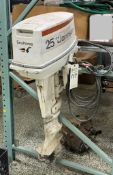 JOHNSON 25HP SEA HORSE OUTBOARD MOTOR
