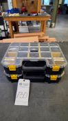 (2) PLASTIC TOOL ORGANIZER CASES, CUTTING AND DRILLING TOOLS INCLUDED