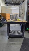 PLASTIC TOOL CART, NO CONTENTS