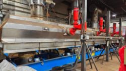 2018 WITTE CO. 48" X 36' DRYER/COOLER ASSEMBLY - 6,800 LBS/HR CAPACITY