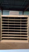 HEAVY DUTY MAIL SORTER CABINET