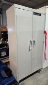 SANDUSKY 2 DOOR TOOL CABINET
