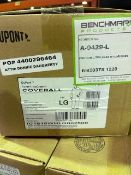 2 MISC. PALLETS OF LARGE TYVEK COVERALLS