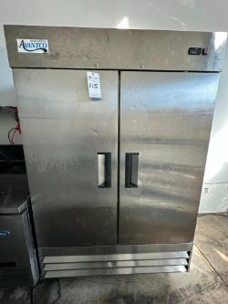 AVANTCO A-49F-HC 54" SOLID DOOR REACH-IN FREEZER MODEL 178A49FHC
