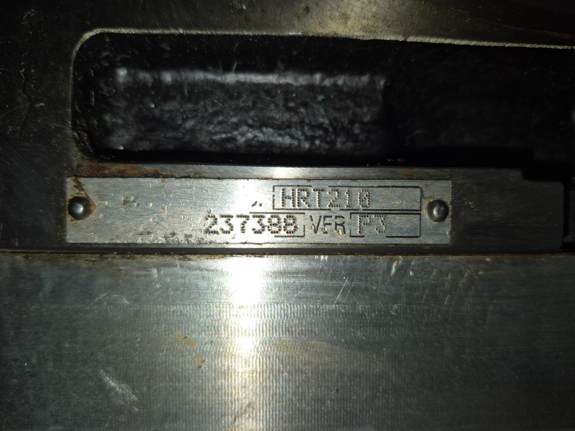 2012 HAAS HRT210 ROTARY TABLE SN: 237388 SPECIFICATIONS PLATTER ...