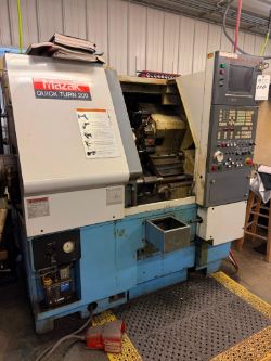 1998 MAZAK QUICK TURN 200 CNC LATHE TURNING CENTER, MODEL: QT-200