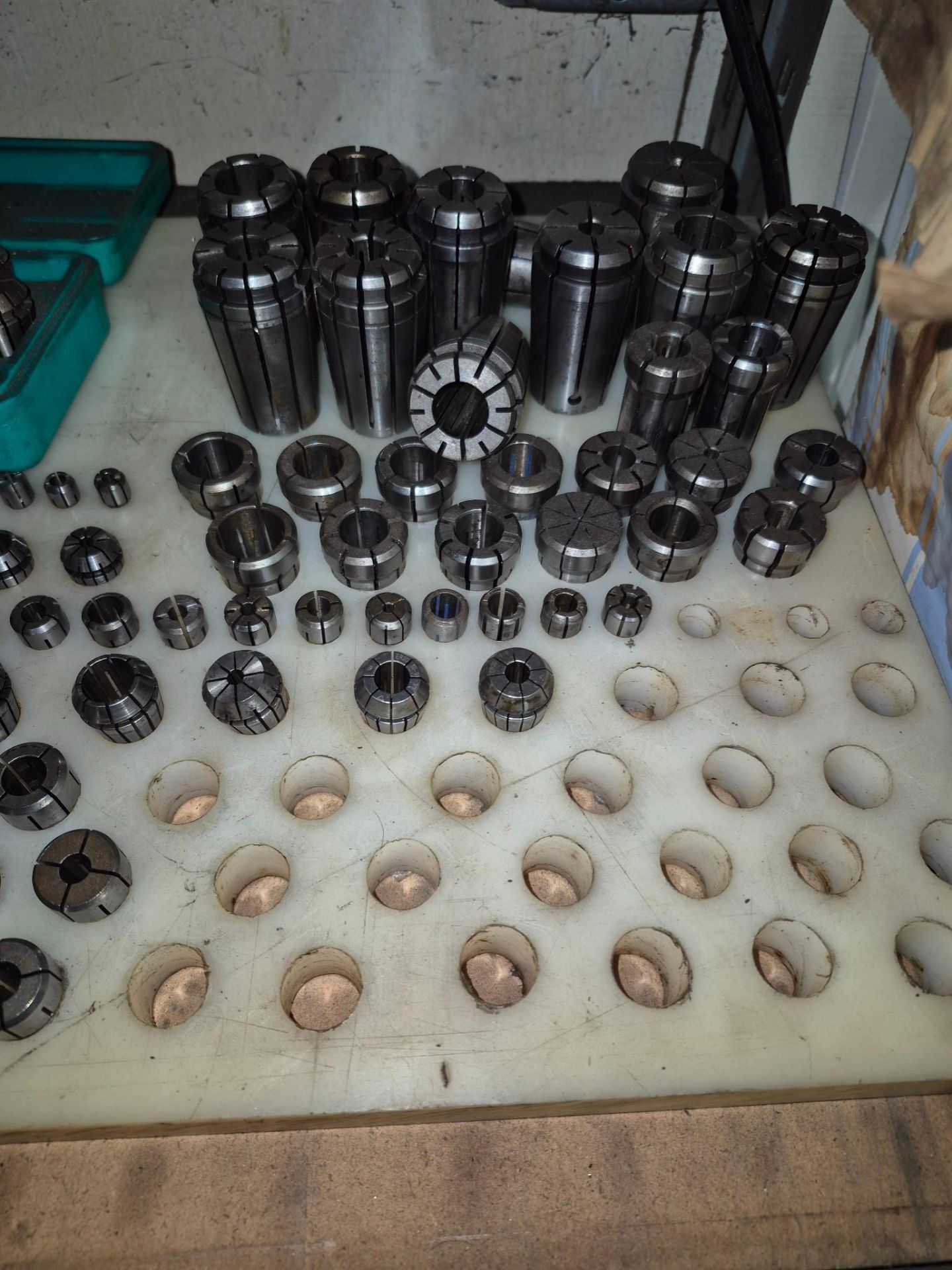 ASSORTED COLLETS AND COLLET RACKS Item Location - Graham, NC NO OUT OF ...