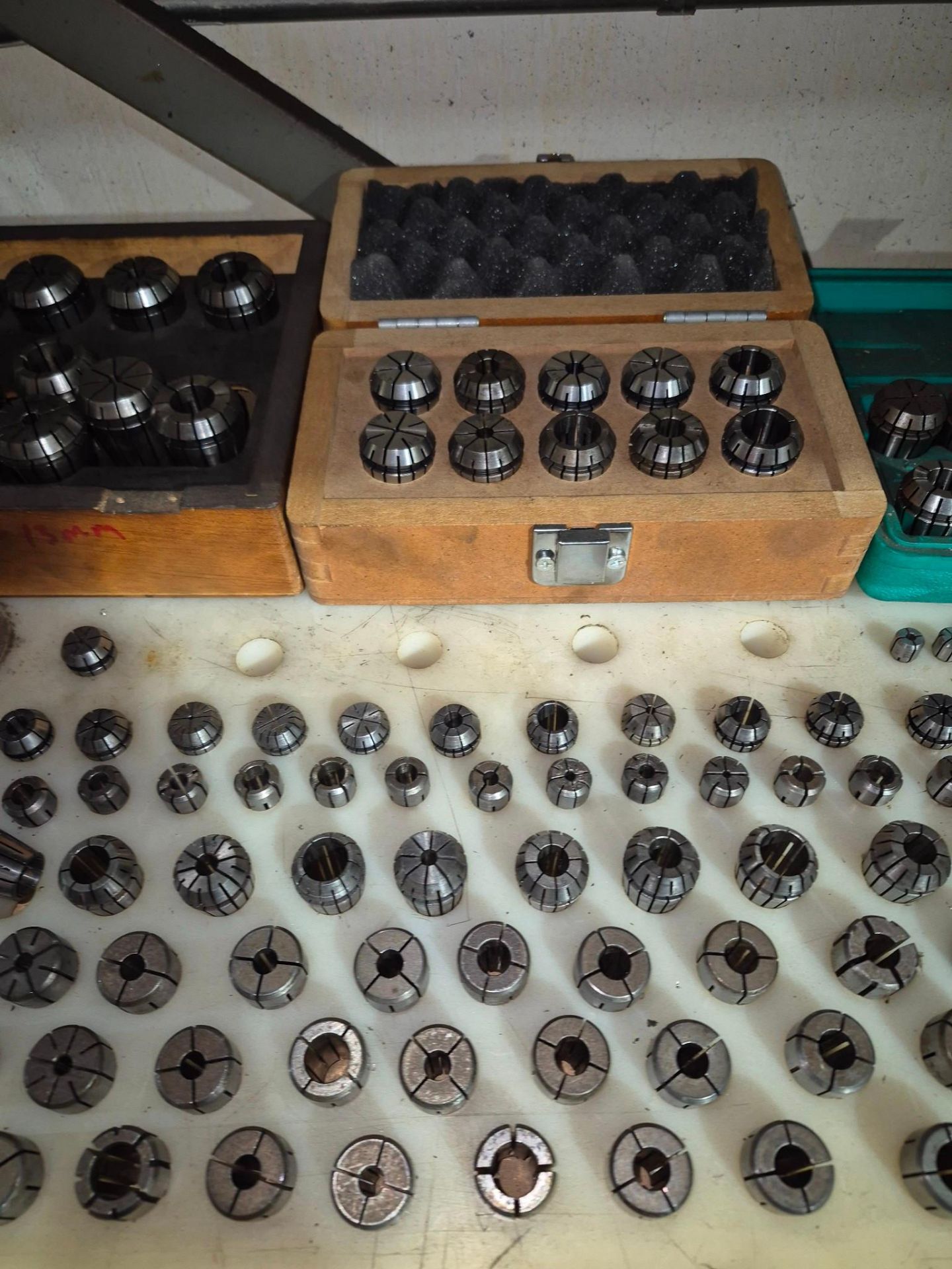 ASSORTED COLLETS AND COLLET RACKS Item Location - Graham, NC NO OUT OF ...