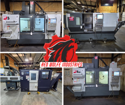 Mazak & Haas CNC Machinery & Full Machine Shop Assets | Two Locations