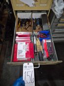 ASSORTED HELI-COIL THREAD REPAIR KITS, AIR MOTORS AND TOOLING