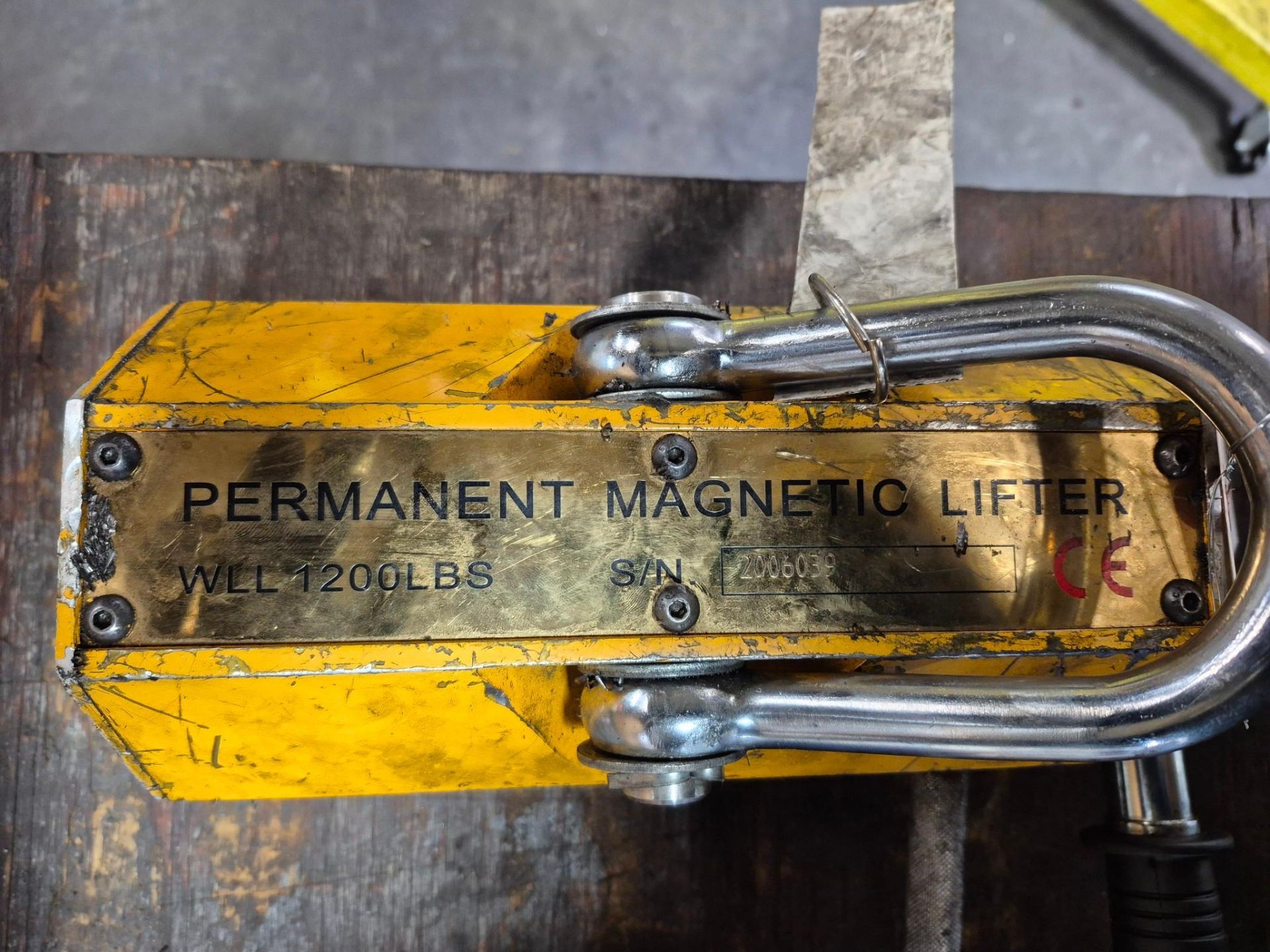 PML-6 1,200 LB CAP PERMANENT MAGNETIC LIFTER & TECHNIKS EZ-LIFT ELM-300 ...