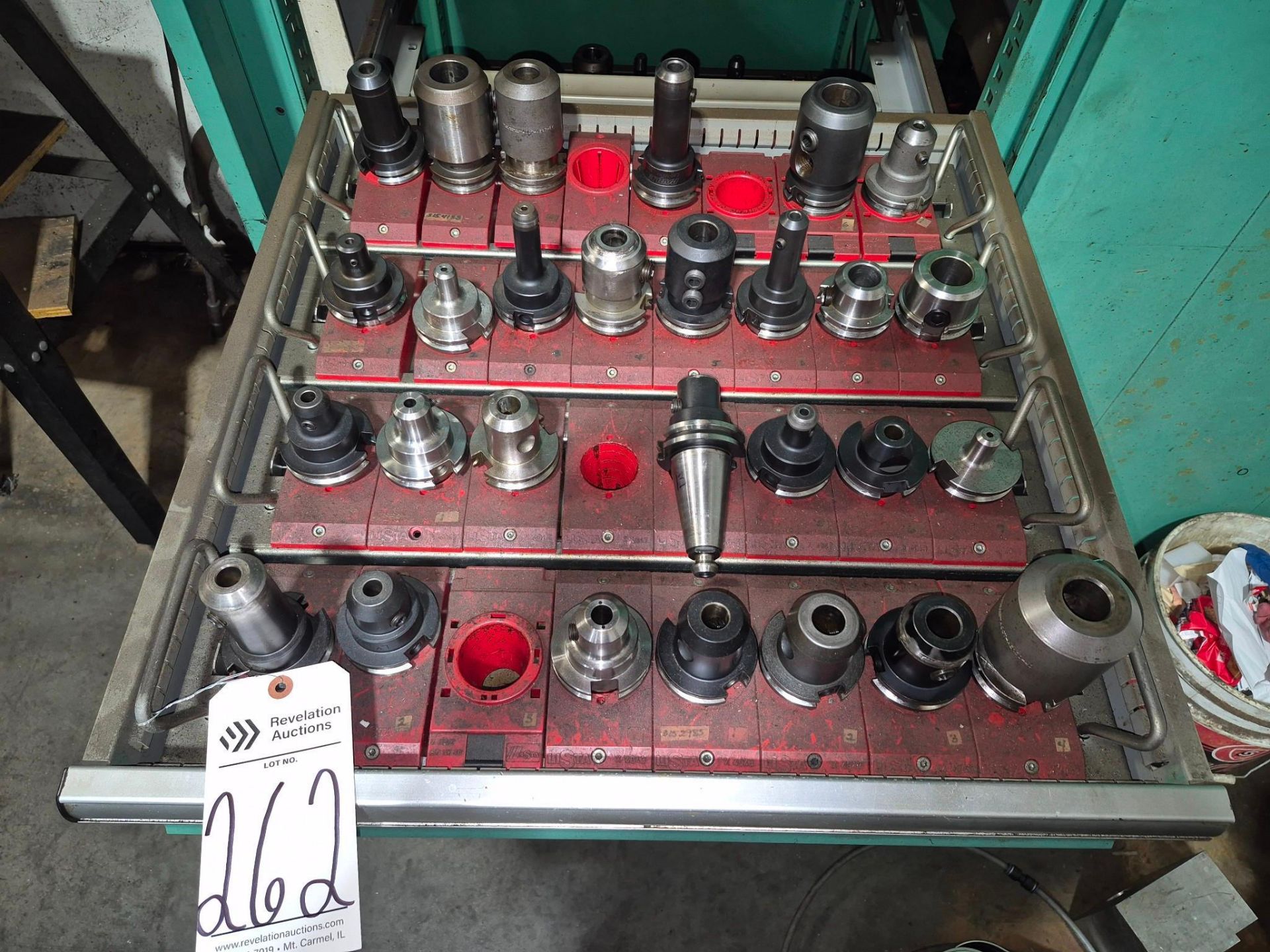 ASSORTED CAT 40 TOOL HOLDERS Item Location - Graham, NC NO OUT OF STATE ...