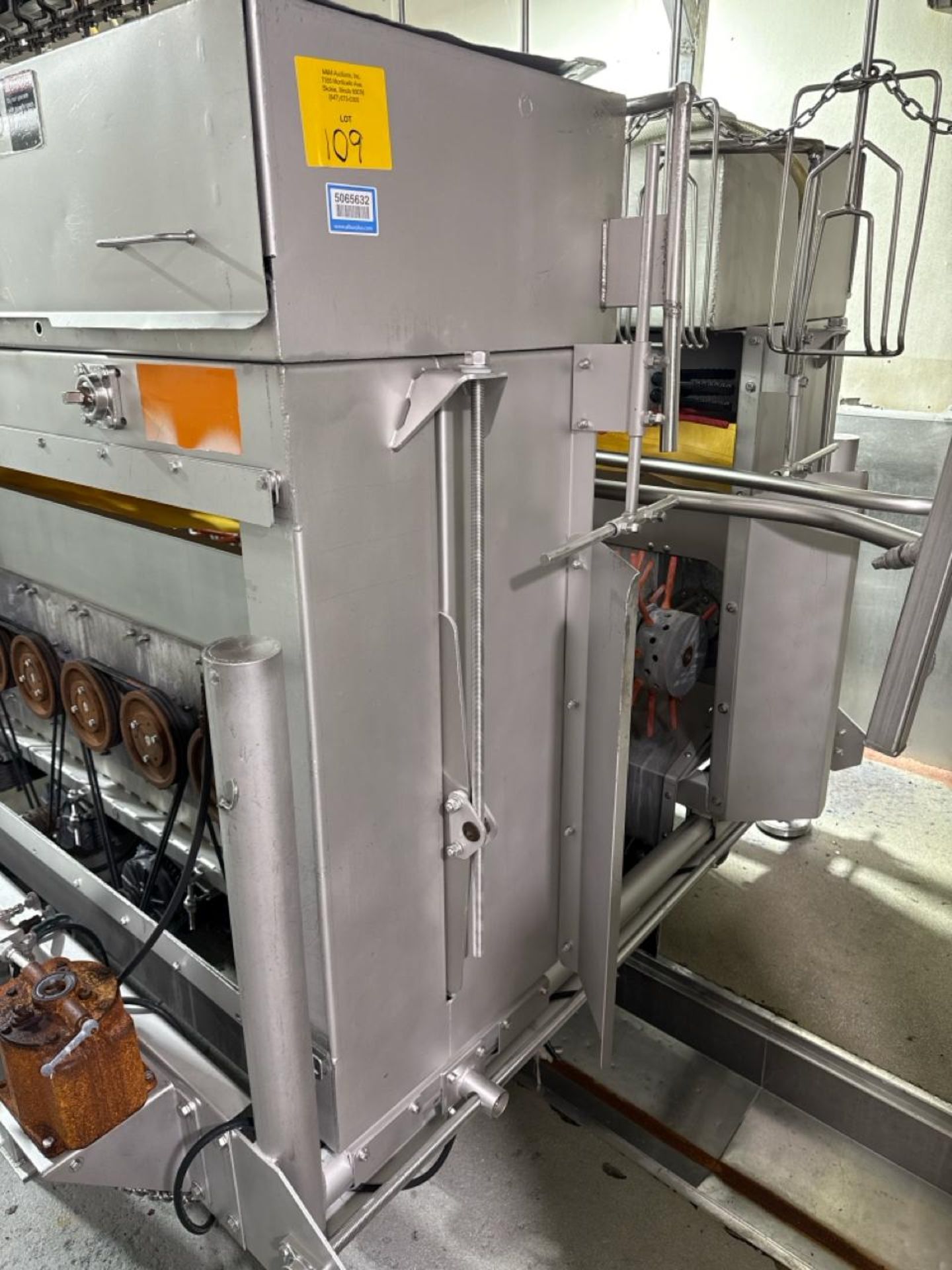 Prime Equipment Group counter rotating chicken picker, model RF-6, s/n ...