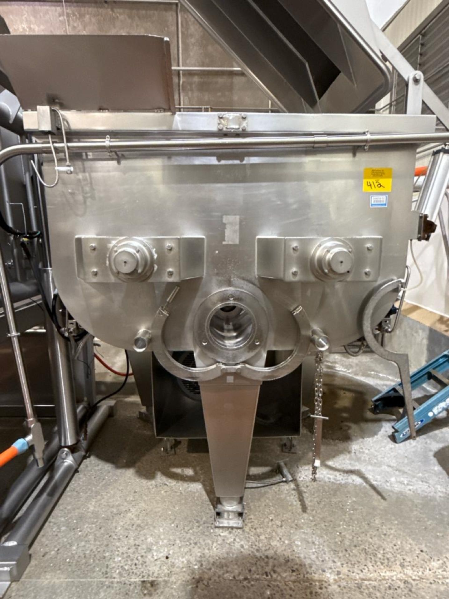 Wolfking meat grinder/mixer, model TSMG1000-250-UNI, s/n 55672, w ...
