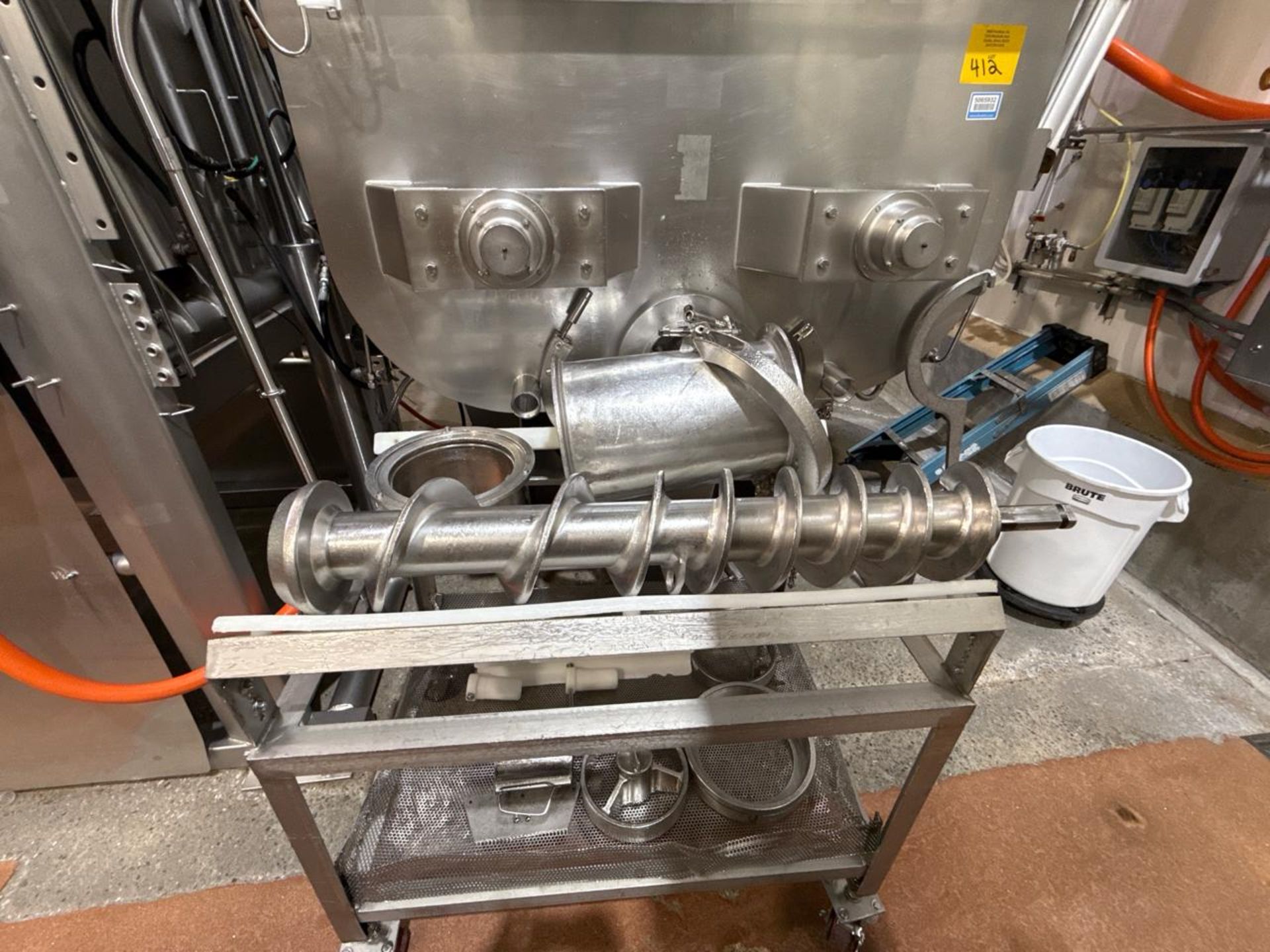 Wolfking meat grinder/mixer, model TSMG1000-250-UNI, s/n 55672, w ...