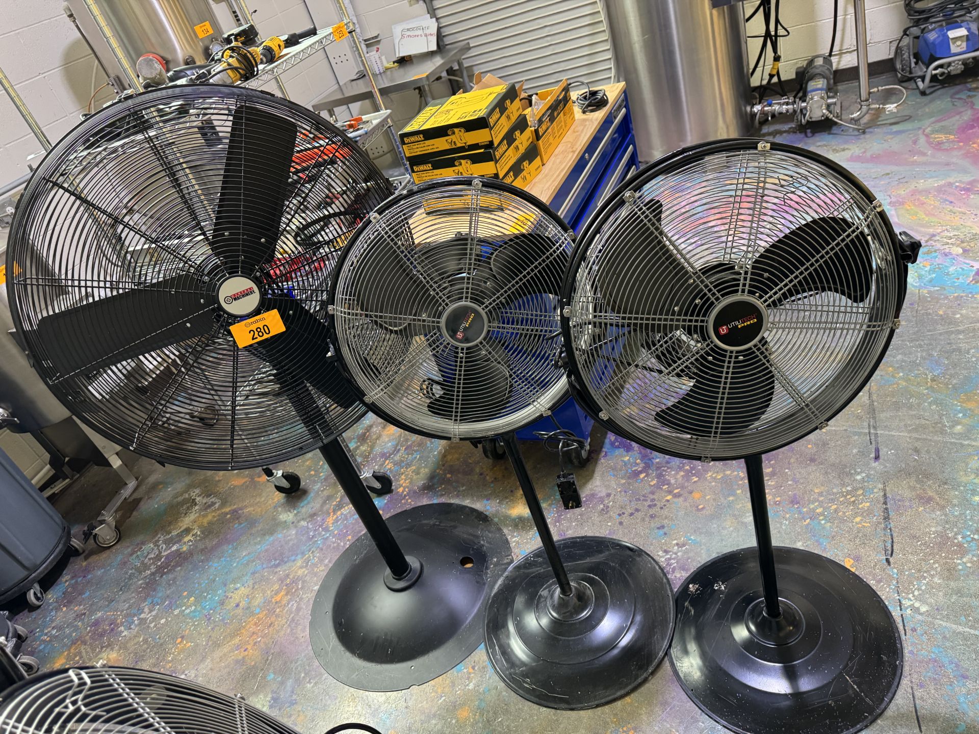 [LOT] of (3) Shop Fans, consisting of (2) UtiliTech Pro 20