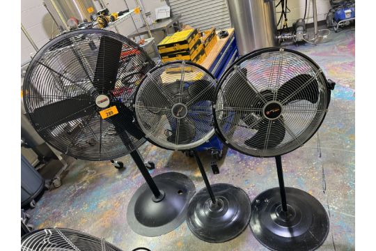 [LOT] of (3) Shop Fans, consisting of (2) UtiliTech Pro 20