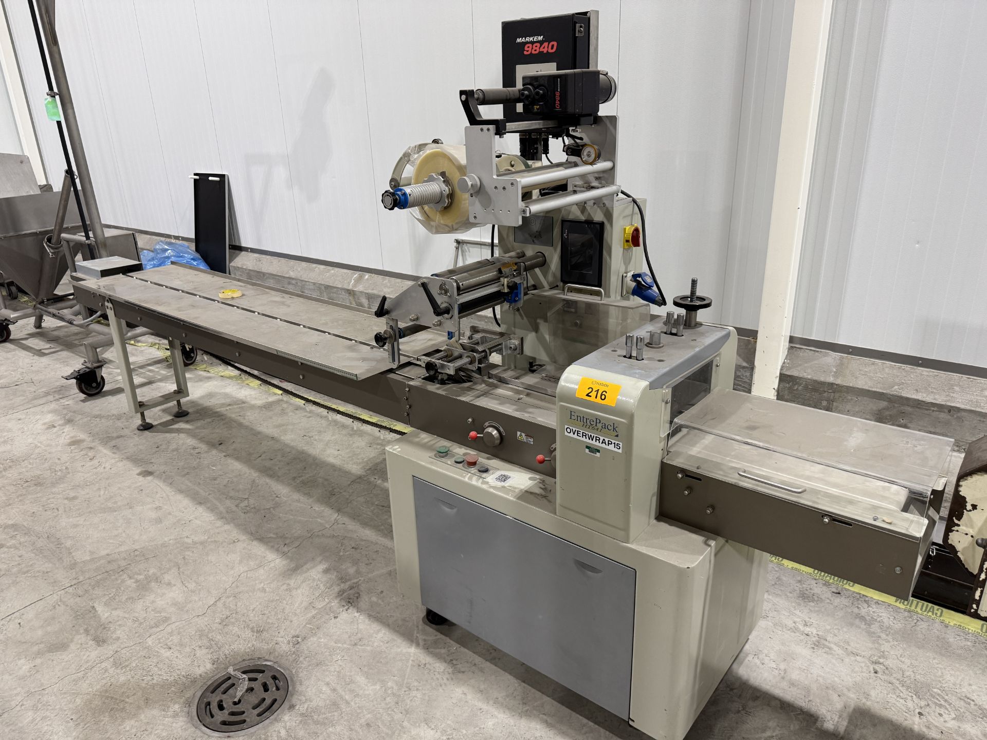 EntrePack Horizontal Flow Wrapper, model HT-641, s/n ZW100E000Z01, with ...