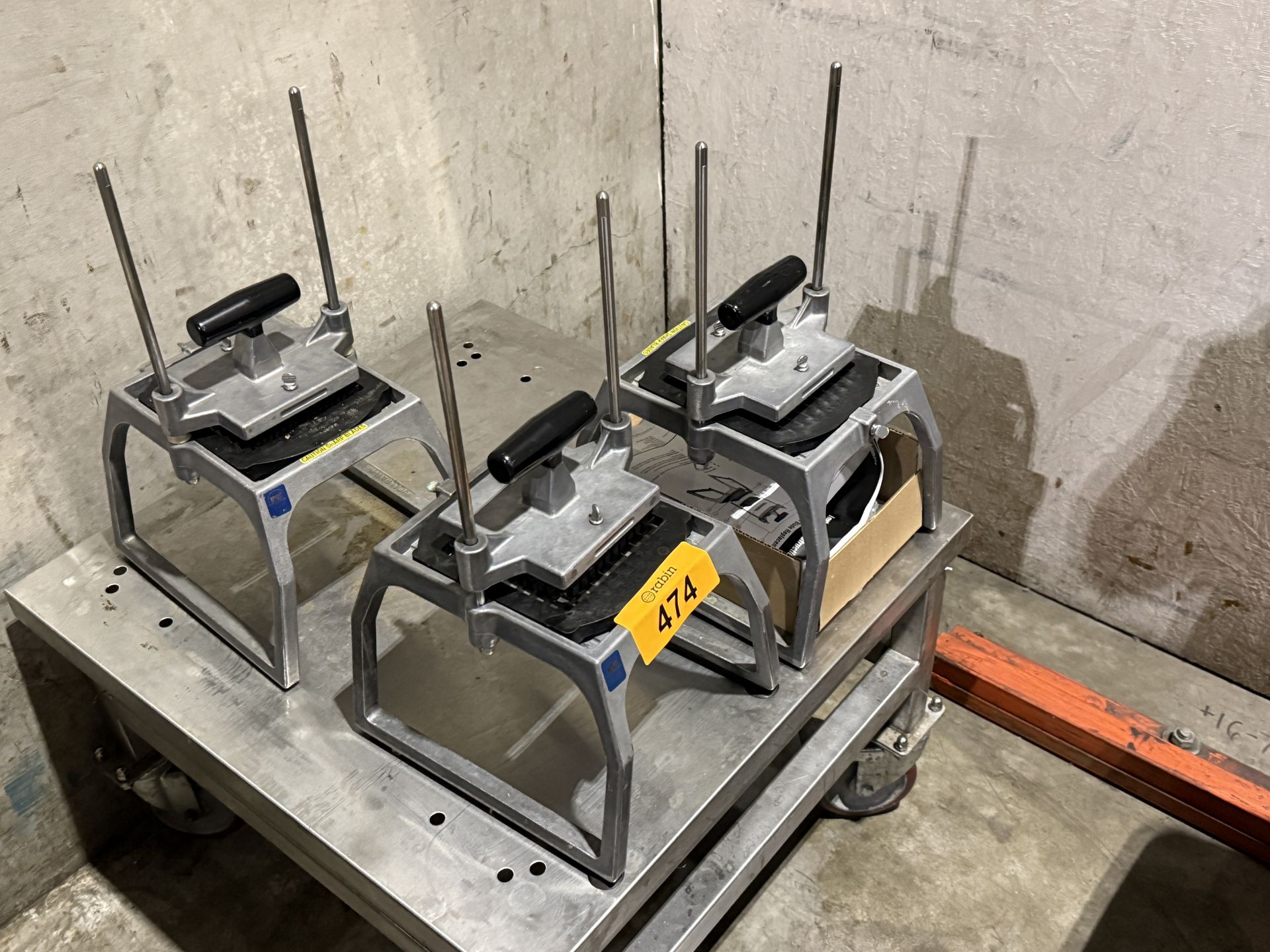 [Lot] of (3) Vollrath Table Top Cutter