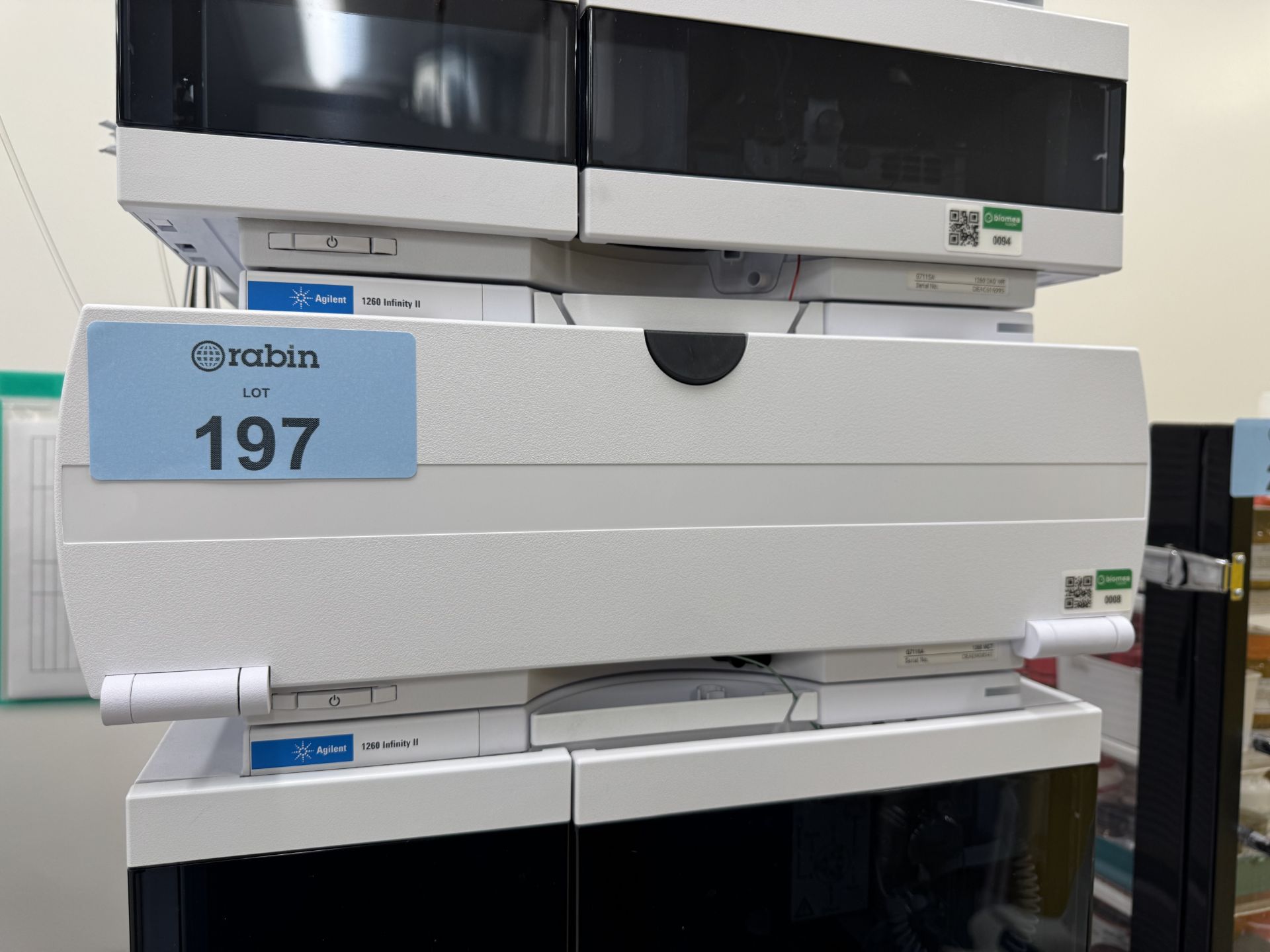 Agilent HPLC System, model 1260 Infinity II, w/ G7112B 1260 Bin Pump ...
