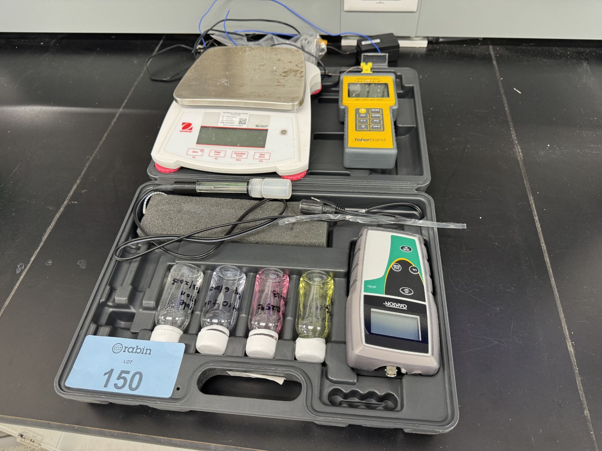 [LOT] of (3) Assorted Lab Equipment, consisting of Oakton portable ...