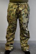 50x British Army MTP waterproof lightweight trousers - mixed sizes