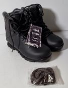Iturri Black patrol boots - size 6L - male