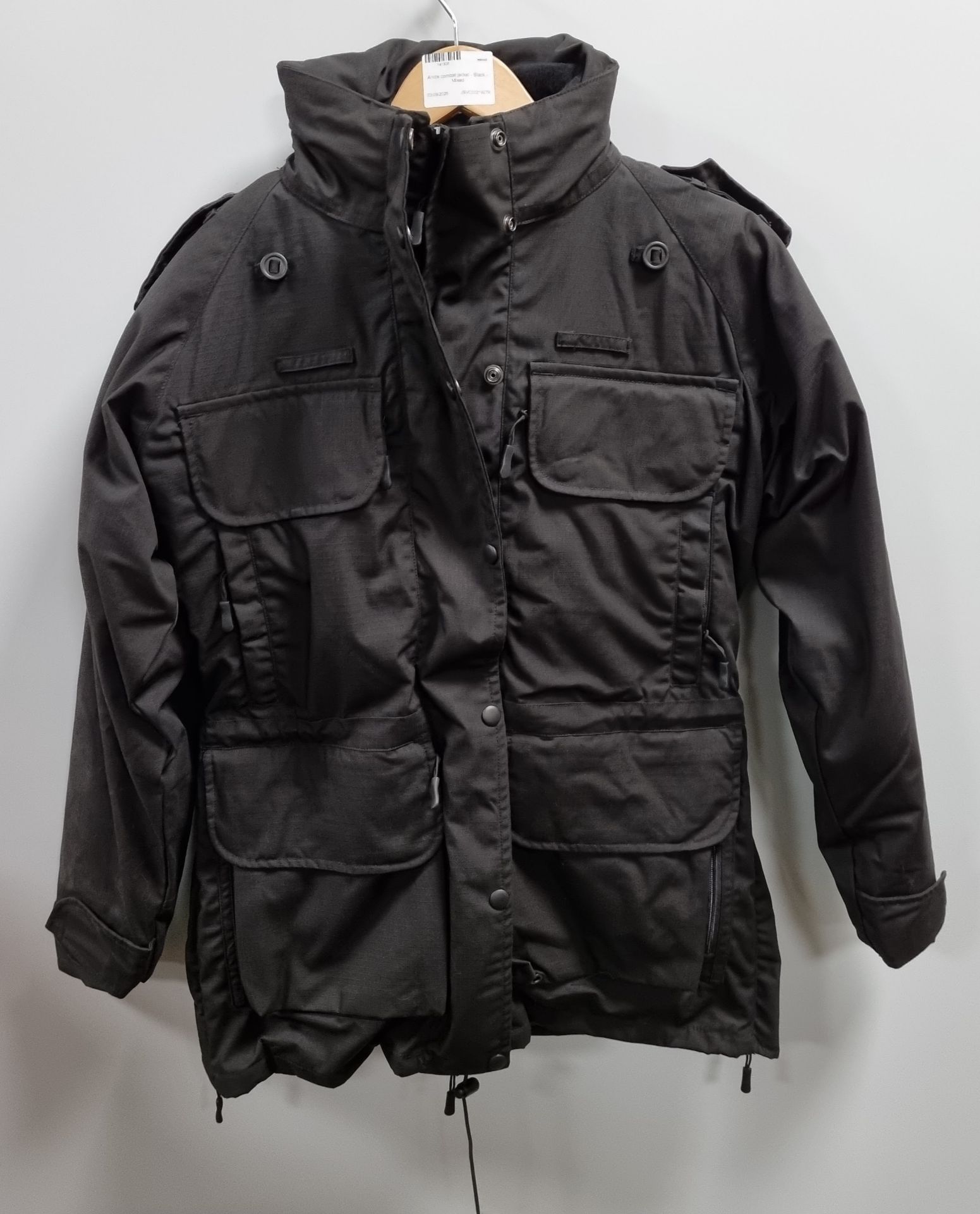 Arktis combat jacket - Black - medium