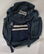30x RAF rucksacks - Blue - 30 Litre - NSN 8465-99-573-0970