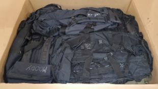 Mixed bags - rucksacks, holdalls - may require repair or be as spares - 93 kg
