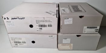 2x pairs of Magnum outdoor fitness trainers, 2x Pairs of safety boots