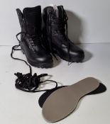 YDS Kestrel black mens patrol boots - Size 5W